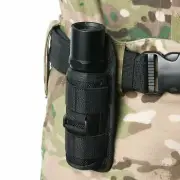 Portable Flashlight Pouch Holster Belt Carry Case Holder 360 with Rotat Deg .HOT