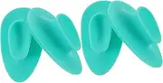 SOESFOUFU Lightweight Face Cleansing Brush Sides Silicone Exfoliator for Face and Scalp Care