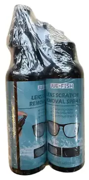 Jue-Fish Lens Scratch Removal & Lens Cleaner Spray - 2 x 3.38 oz