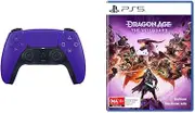 DualSense Wireless Controller - Galactic Purple - PlayStation 5 + Dragon Age Bundle