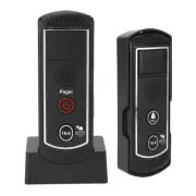 Wireless Intercom Door Bell Solar Charging 16 Channel Home Security Bell^