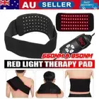 LED Infrared Red Light Therapy Waist Belt Wrap Pad Device for Back Pain Relief