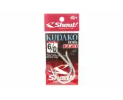 Shout 04-KH Kudako Power Silver Jigging Single Fishing Hook #6/0