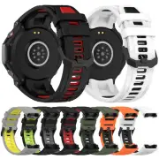 Silicone Strap Two-color Watch Strap Sport Band for Amazfit T-REX3 Smart Watch