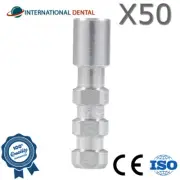 Lot Of 50 Analog For Slim Platform Ø3.0mm Int Hex 2.0mm Dental Laboratory Lab