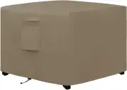 Outdoor Fire Pit Cover, Round/Square/Rectangular Waterproof & Weatherproof Cover