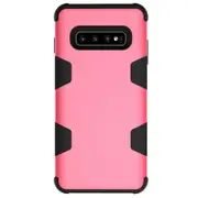 Rose Red 3-Layer Armor Samsung Galaxy S10+ Plus Protective Case