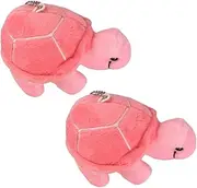 Kisangel Small Plush Turtle Pendants Keychain Accessories for Birthday Wedding Plush Turtle Charms Keychain Key Ornament