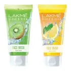 Lakme Blush and Glow Lemon Fresh - Kiwi Crush Face wash Daily Freshness Gel 100g