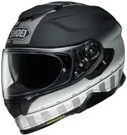 Shoei GT-Air II Tesseract Helmet Flat Black/White MED 0119-1905-05