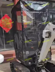 Mini Excavator Car Cover Sun Protection Mesh Summer Outdoor For Bobcat E16 E20