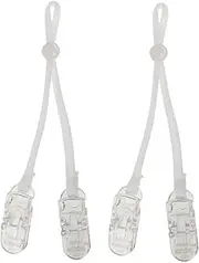 2pcs Mask Strap Chains Mask Lanyard Chain for Men Women Adjustable Face Mask Holder Comfortable Mask Cord Clips