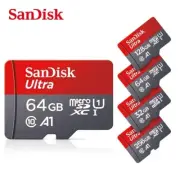 Sandisk Ultra microSD Card 64gb U1 A1 C10 140/Mbs Android, Apple, Switch, GoPro