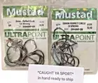 2 pkgs of 10 Mustad 39940 Demon Perfect Circle 6/0 5/0 1X STRONG fishing hooks*
