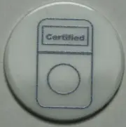 Proxy Coin for Half Dimes, represents certified coin 16 mm