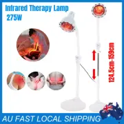 275W Floor Stand Infrared Therapy Lamp IR Heat Light Therapeutic Pain Relief AU