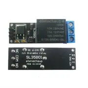12V 1CH Flip-Flop Latch Relay Module Bistable Self-locking Trigger Switch Board