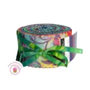 Moda MAMBO Batik JELLY ROLL 40 strips 2 1/2" Quilt Fabric