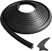 RV Window Seal 0.5 X 0.275 Inch Upgrade Weather Stripping Window Seal Rubber Stationary Glass Edge Seal, Car RV Window Seal Trim Locking Gasket Insulation Temperature Noise for Boat Truck Camper, 20FT