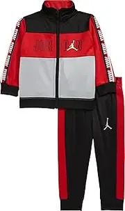 [Jordan] Boy`s Full Zip Tricot Jacket & Pants Tracksuit 2 Piece Set