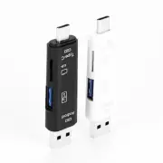 USB 2.0 TF Card Reader Micro USB Type C OTG Memory Adapter Laptop Computer Phone