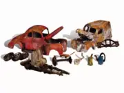 NEW Woodland Junk Cars HO Scale AS5563