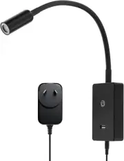 LED Wall Mounted Reading Light, Touch Dimmable Desk Lamp Headboard Light with 5V
