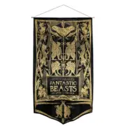 Highly Collectable Fantastic Beasts Find Them Newt Book Cvr Gold Glitter Banner