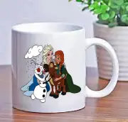 Custom Personalized Elsa Anna Olaf Sven Frozen Ceramic Child Gift Cup Mug
