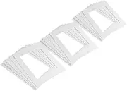 Luxshiny Diy Pre-cut Frame Mats 15pcs Picture Frame Paper Mats for Decorative Display