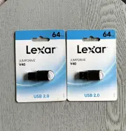 Lexar JumpDrive 2 x 64GB S60 USB 2.0