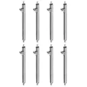 8pcs Quick Release Spring Bar 19mm Width 1.8mm Dia Stainless Steel Watch Pins