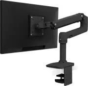 – LX Premium Monitor Arm, Single Monitor Desk Mount – Fits Flat Curved Ultrawide