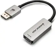 IOGEAR 8K Active Displayport to HDMI Adapter, HDR10+, HDCP 1.4, HDCP 2.3, DP 1.4, GDPHD8KA