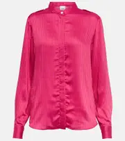 [Isabel Marant] Isabel Marant Ilda striped shirt AU 6 pink