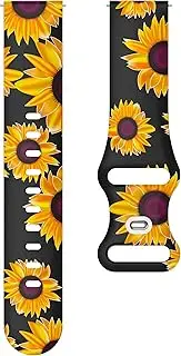 [MGTCAR] 20mm Smart Watch Straps For Garmin Vivoactive 3-3t Venu SQ/2 Plus Vivomove HR Silicone Watchband Forerunner 645 245M 55 Bracelet