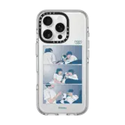 iPhone 16 Pro Clear Case MagSafe Compatible ROCK, PAPER, SCISSORS! BY SHINKIRU