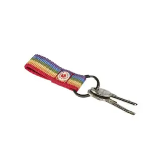 【Fjallraven 北極狐】Kanken Rainbow Key Ring 彩虹鑰匙圈 彩虹圖騰 23622