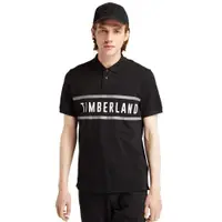 在飛比找ETMall東森購物網優惠-Timberland 男款黑色有機棉Polo衫A43K200