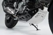 SW-Motech Engine guard - Black/Silver. Suzuki DL650 (11-) / XT (15-)., black-silver One Size Black Silver