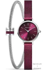 Bering 11022-909-GWP Purple Stainless Steel Womens Watch