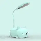 LED Kids Lamp, Mini Cat Table Lamp, Portable LED Night Light, Cute Desk Lamp, Fo