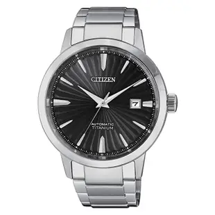 【CITIZEN 星辰】GENTS鈦金屬機械腕錶40.5mm(NJ2180-89H)