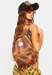 [Herschel] Chestnut Plaid Nova Mini Backpack