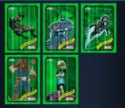 TOPPS MARVEL COLLECT 2025 CHROME LEGENDARY 5 CARD LOT