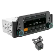 For Apple CarPlay Mirror Link 1 Din Stereo Car Radio Bluetooth MP5 Player Camera (for: Kia)