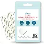 Claene Hydrocolloid Acne Pimple Concealing Patches Facial Sticker 4 Sizes 112 Ct