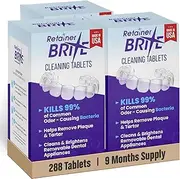 Retainer Brite Tablets 288 Tablets (9 Month Supply)