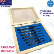 Adjustable Hand Reamer 7pcs Set HV to H3 (1/4" - 15/32”) High Quality...