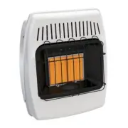 12000 BTU Dual Fuel Vent Free Infrared Wall Heater Thermostat Home Cabin Warmer